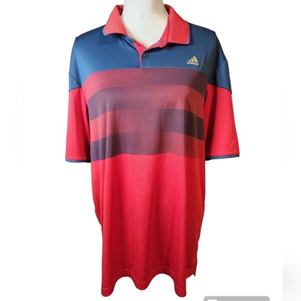 Adidas USA golf climachill polo shirt